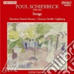 Poul Schierbeck - Songs cd