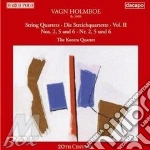 Vagn Holmboe - Integrale Dei Quartetti Per Archi Vol.2 - Quartetti Nn.2, 5 E 6 cd
