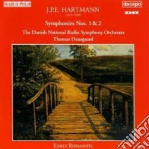 Johan Peter Emilius Hartmann - Sinfonia N. 1 Op. 17, Sinfonia N. 2 cd musicale di HARTMANN KARL AMADEU