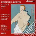 Herman D. Koppel - Orchestral Works Vol.1 cd