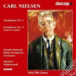 Carl Nielsen - Symphony No.1 Op.7 E N.6 'sinfonia Semplice' - Schonwandt Michael Dir / danish National Symphony Orchestra cd musicale di Carl Nielsen