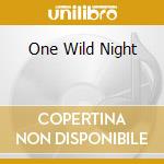 One Wild Night cd musicale di BON JOVI