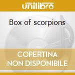 Box of scorpions cd