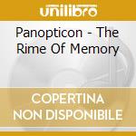 Panopticon - The Rime Of Memory cd