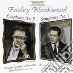 Easley Blackwood - Symphony No.5 Op.34 - Symphony No.1 Op.3 cd