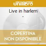 Live in harlem - cd