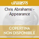 Chris Abrahams - Appearance cd musicale