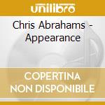Chris Abrahams - Appearance cd