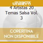4 Artistas 20 Temas Salsa Vol. 3 cd