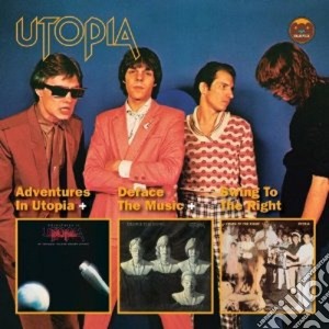 Adventures in utopia/deface the music cd musicale di Utopia