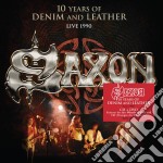 Saxon - 10 Years Of Denim And Leather Live 1990 (Cd+Dvd)