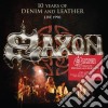 Saxon - 10 Years Of Denim And Leather Live 1990 (Cd+Dvd) cd