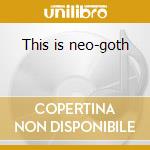 This is neo-goth cd