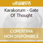 Karakorum - Gate Of Thought cd