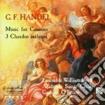 Chandos anthems hwv 249b, 251b, 256a cd