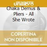 Chaka Demus & Pliers - All She Wrote cd