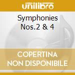 Symphonies Nos.2 & 4 cd musicale di James Levine