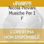 Nicola Piovani Musiche Per I F cd