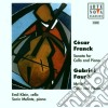 Cesar Franck - Sonata For Cello And Piano cd