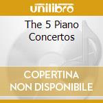 The 5 Piano Concertos cd musicale di ROZHDESTVENSKY