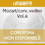 Mozart/conc.violino Vol.iii cd