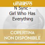 N Sync - Girl Who Has Everything cd
