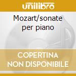 Mozart/sonate per piano cd musicale di Michael Endres
