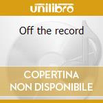 Off the record cd musicale di SWEET