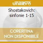 Shostakovich: sinfonie 1-15 cd