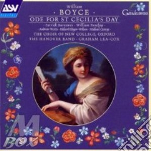 Ode for st cecilia's day cd musicale di William Boyce
