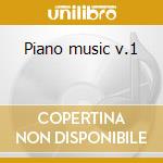 Piano music v.1 cd