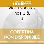 Violin sonatas nos 1 & 3 cd musicale di Medtner