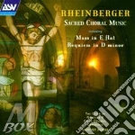Rheinberger, J. - Sacred Choral Music cd