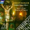 Rheinberger, J. - Sacred Choral Music cd