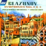 Symphonies nos .4 & 5 cd