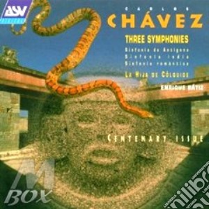 Three symphonies batiz cd musicale di Carlos Chavez