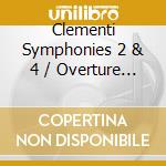 Clementi Symphonies 2 & 4 / Overture In D. (Philharmonia Orch./ Davalos) cd