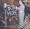 Bob Hope - Thanks For The Memory cd