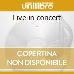 Live in concert - cd