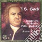 Johann Sebastian Bach - Bach On Clavicord 3: Inventions Sinfonias Preludes
