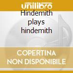 Hindemith plays hindemith cd