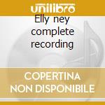 Elly ney complete recording cd musicale di Beethoven