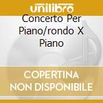Concerto Per Piano/rondo X Piano cd musicale di MOZART/BARENBOIM-BE