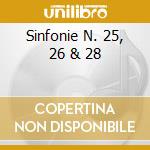 Sinfonie N. 25, 26 & 28 cd