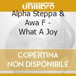 Alpha Steppa & Awa F - What A Joy cd musicale