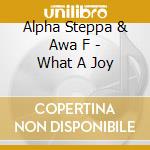 Alpha Steppa & Awa F - What A Joy cd