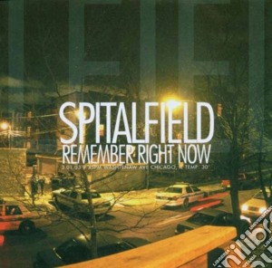Spitalfield - Remember Right Now cd musicale di Spitalfield