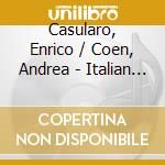 Casularo, Enrico / Coen, Andrea - Italian Flute Music Of Early 18Th Century: The Birth Of Italian Transverse Flut cd