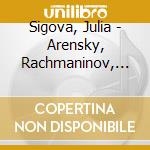 Sigova, Julia - Arensky, Rachmaninov, Medtner, Prokofiev: Tribute To The Masters: Russian Piano cd