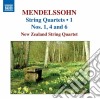 Felix Mendelssohn - Quartetti Per Archi (integrale) , Vol.1 cd